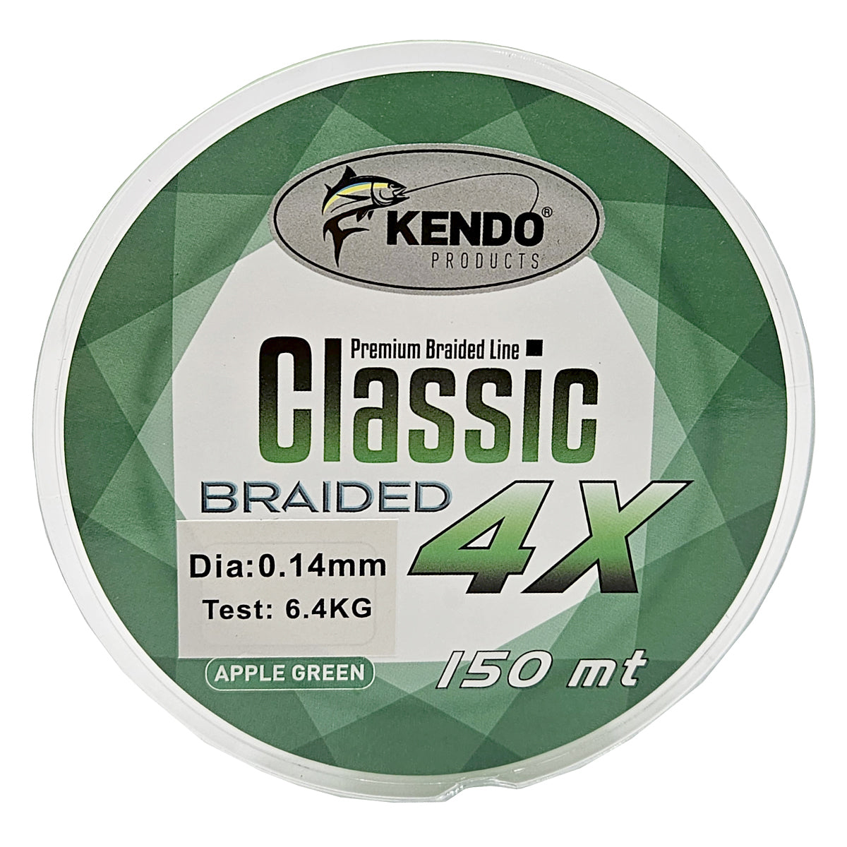 Kendo Classic 4X 150m Apple Green Örgü İp - KENDO FISHING