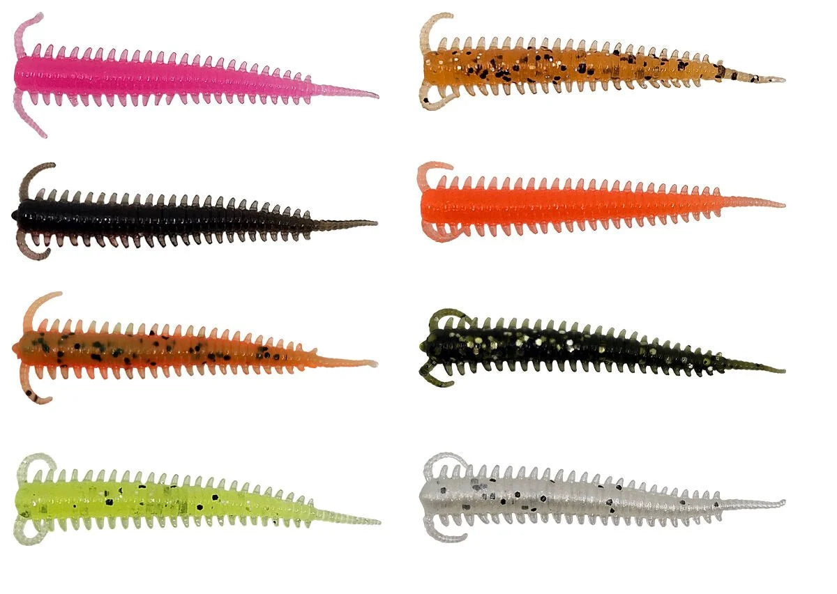 Kendo Silicones Worm 5cm 10 Adet - KENDO FISHING
