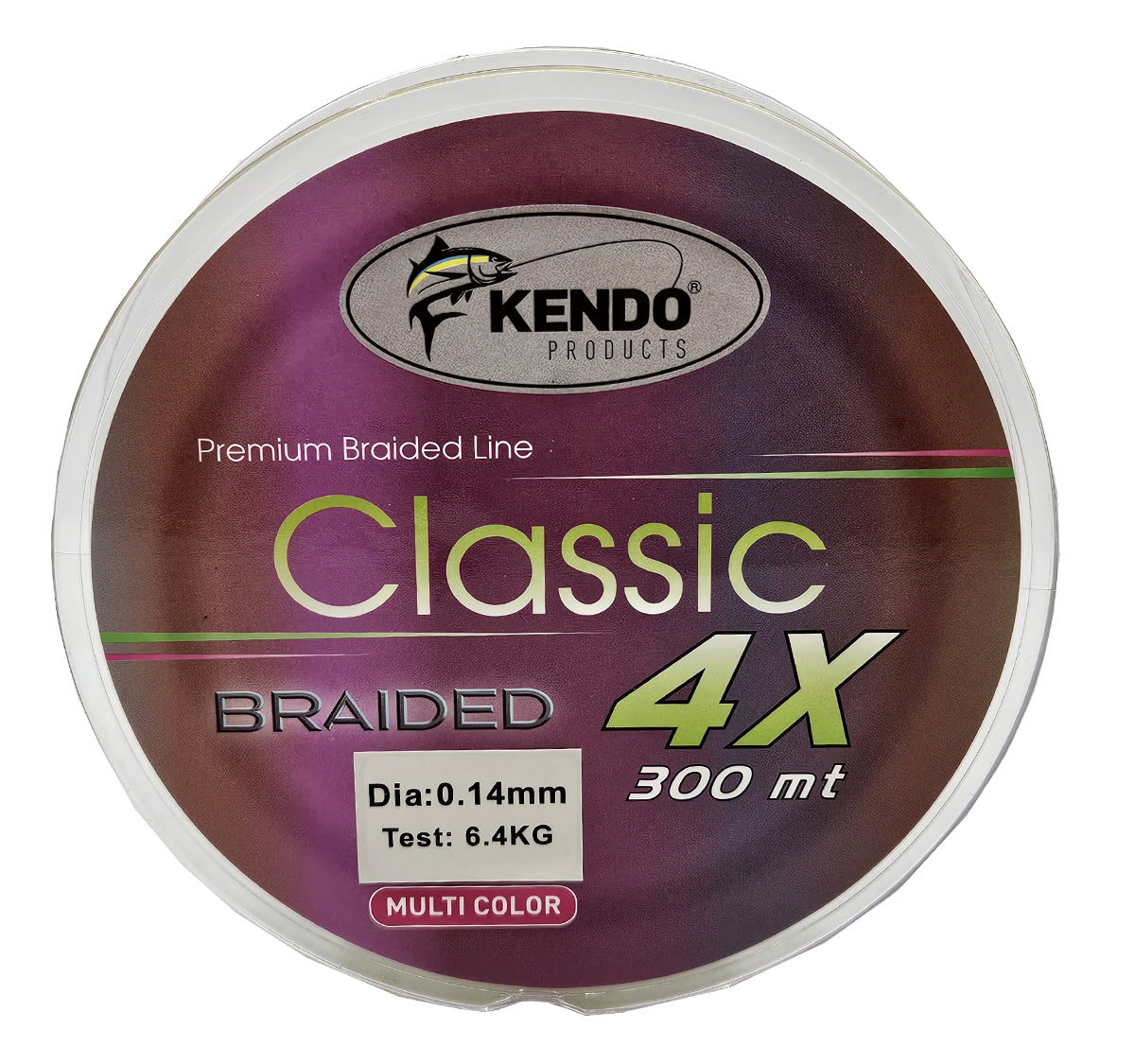 Kendo Classic 4X 300m Multicolor Örgü İp - KENDO FISHING
