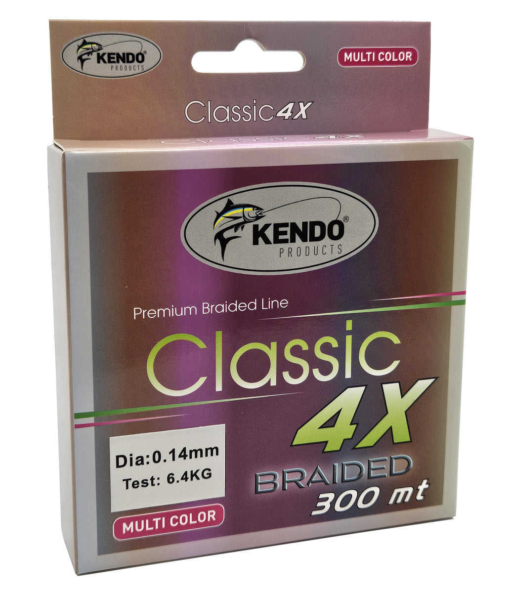 Kendo Classic 4X 300m Multicolor Örgü İp - KENDO FISHING