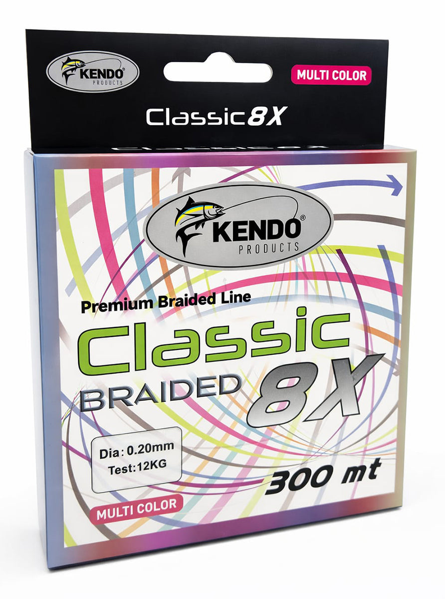 Kendo Classic 8X 300m Multicolor Örgü İp - KENDO FISHING