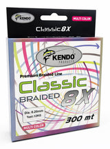 Kendo Classic 8X 300m Multicolor Örgü İp - KENDO FISHING