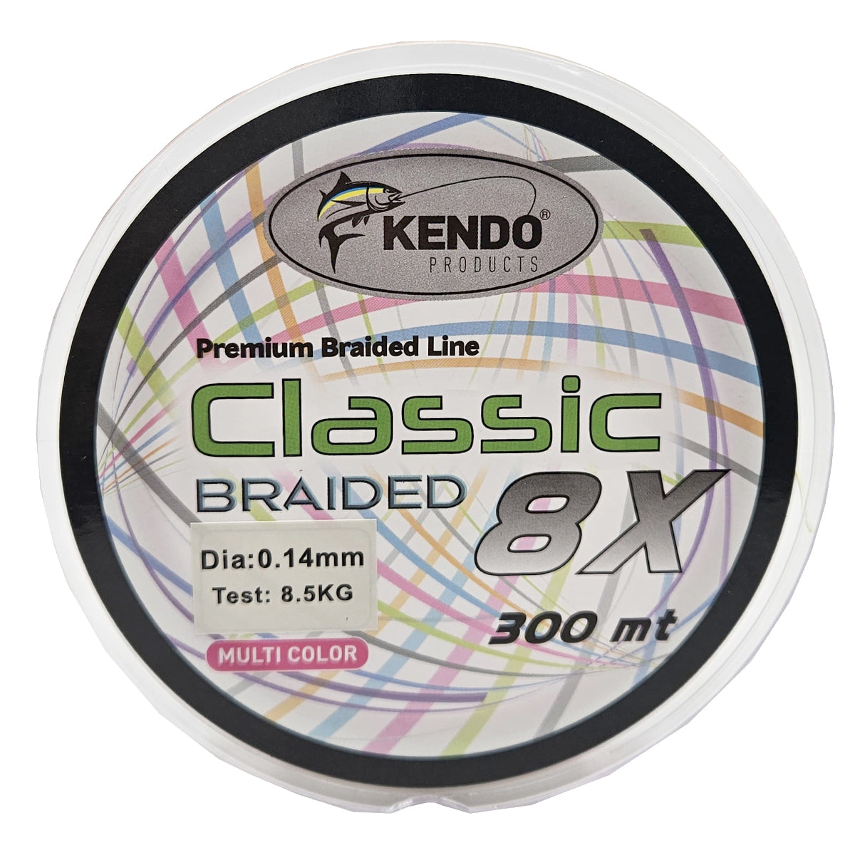 Kendo Classic 8X 300m Multicolor Örgü İp - KENDO FISHING