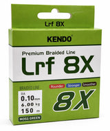 Kendo Lrf 8X Fighting 150 mt Örgü ip (Moss Green) - KENDO FISHING