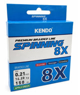 Kendo Spinning 8X Fighting 150 mt Örgü ip (Apple Green)  - KENDO FISHING