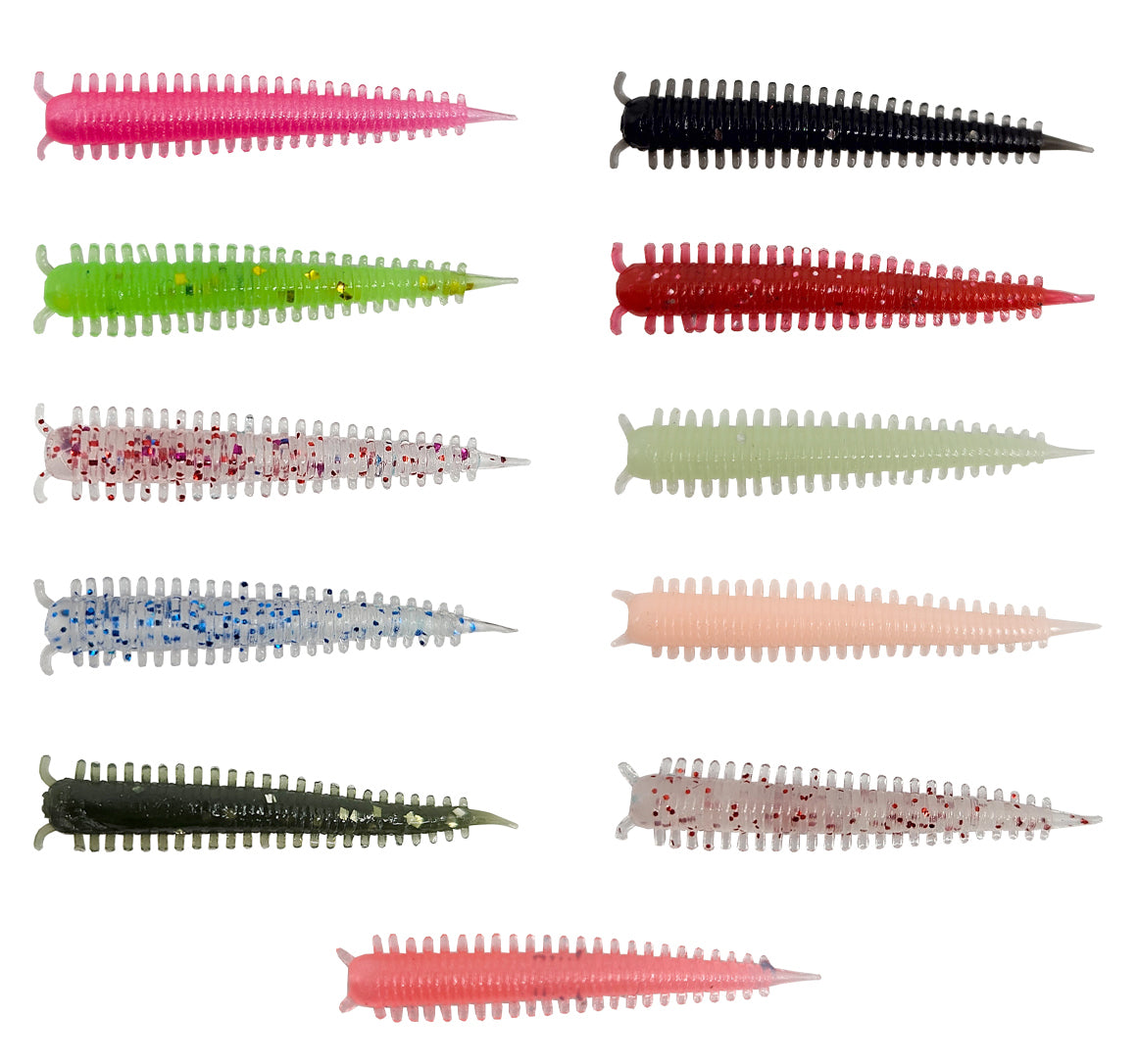 Kendo Zombie Worm Lrf Silikonu 4cm 8 Adet - KENDO FISHING