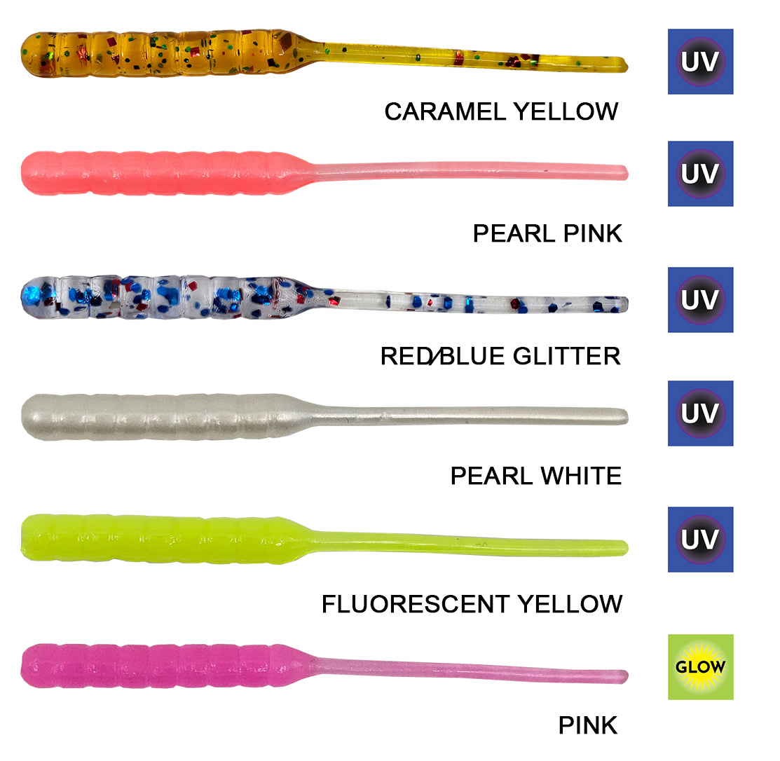 Kendo Arrow Worm Lrf Silikonu 5,5cm 12 Adet - KENDO FISHING
