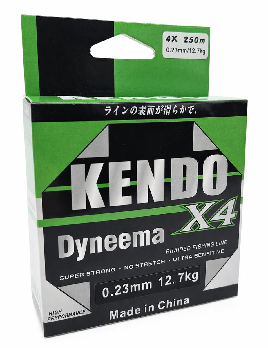 Kendo Dynema 4 Örgü 250Mt (Green) - KENDO FISHING