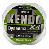 Kendo Dynema 4 Örgü 120Mt (Green) - KENDO FISHING