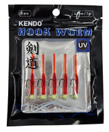 Kendo Hook Worm Jighead+Lrf Silikonu 1gr+4.5cm 5 Adet - KENDO FISHING