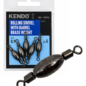 Kendo Rollıng Swivel With Barell Brass Weight 5 Adet (Ağırlıklı Fırdöndü)