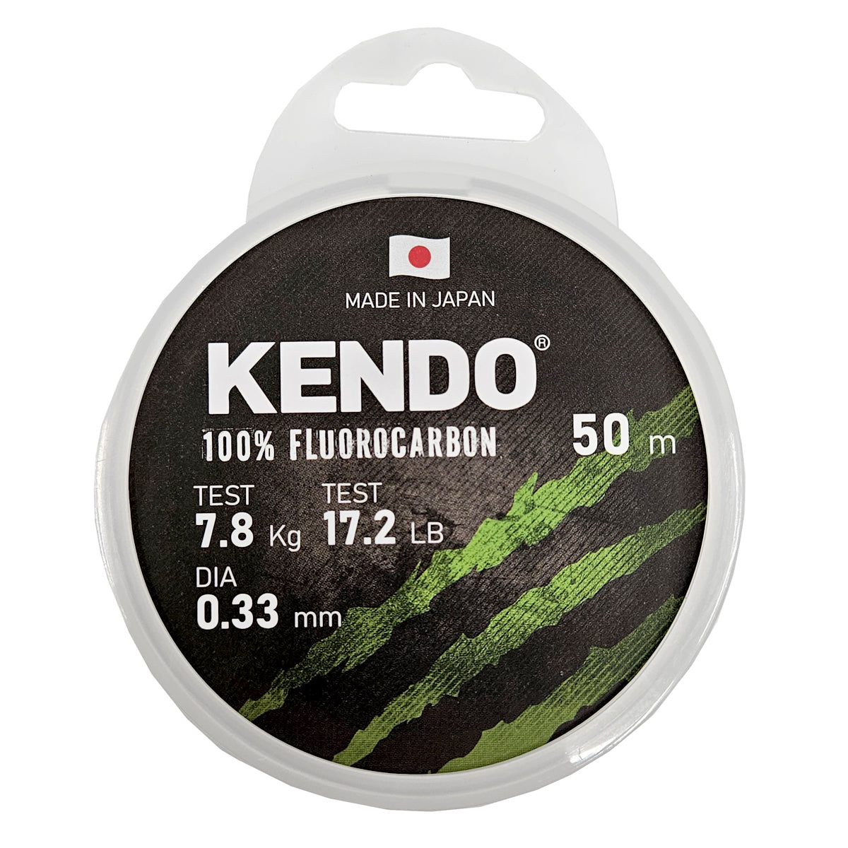 Kendo 100% Fluorocarbon White 50m Misina  - KENDO FISHING