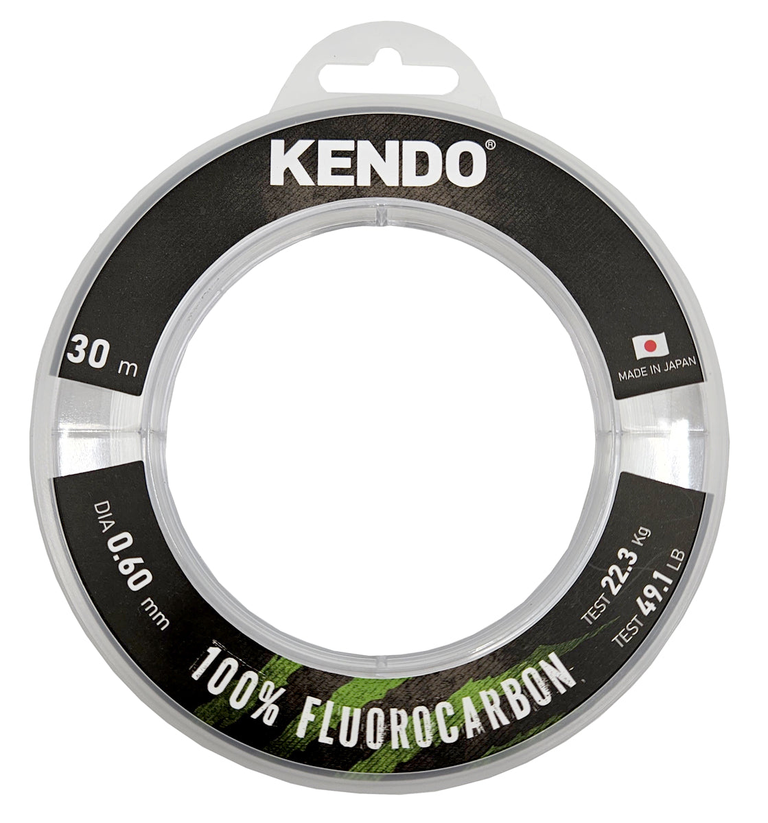 Kendo 100% Fluorocarbon White 30m Misina - KENDO FISHING