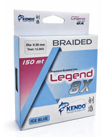 Kendo Legend X8 150M Ice Blue Örgü İp - KENDO FISHING