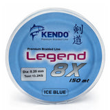Kendo Legend X8 150M Ice Blue Örgü İp - KENDO FISHING